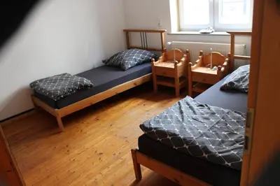 Ein Bett oder Betten in einem Zimmer der Unterkunft Toscana1
