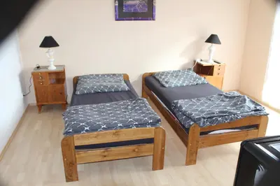 Ein Bett oder Betten in einem Zimmer der Unterkunft Toscana1
