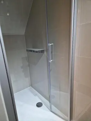 Ein Badezimmer in der Unterkunft Appartment for up to 3 Persons