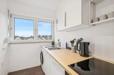 Küche/Küchenzeile in der Unterkunft DS-RENT - 4 Schlafzimmer - bis 6 Pers - Albisheim