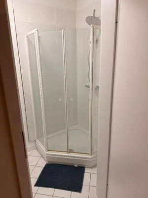 Ein Badezimmer in der Unterkunft Monteur Darius