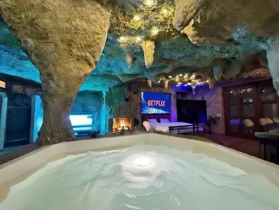 Grundriss der Unterkunft Wellness Höhlen Suite & Spa