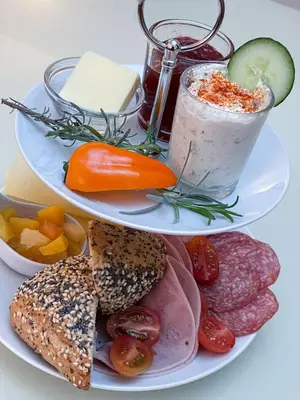 Essen im Hotel oder in der Nähe