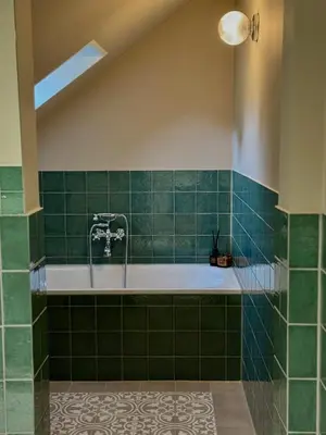 Ein Badezimmer in der Unterkunft Boutique Apartment Villa Jaenisch