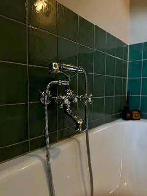 Ein Badezimmer in der Unterkunft Boutique Apartment Villa Jaenisch