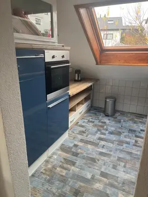 Küche/Küchenzeile in der Unterkunft 2 Zimmerwohnung