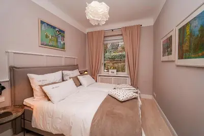 Ein Bett oder Betten in einem Zimmer der Unterkunft Villa Botanica