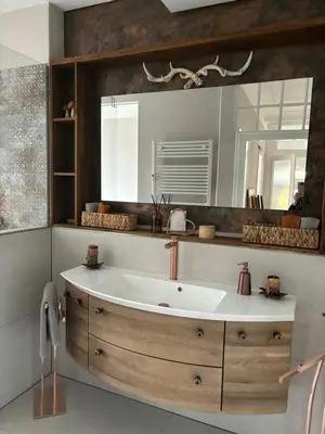 Ein Badezimmer in der Unterkunft Villa Botanica