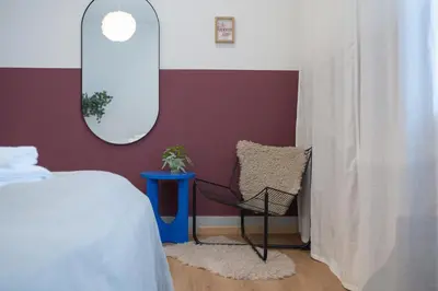 Ein Bett oder Betten in einem Zimmer der Unterkunft WHONAP - HØMY I Küche I Zentral I Terrasse I Business
