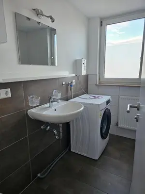 Ein Badezimmer in der Unterkunft Schöne Monteurwohnung in Öhringen