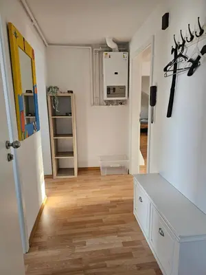 Küche/Küchenzeile in der Unterkunft Schöne Monteurwohnung in Öhringen