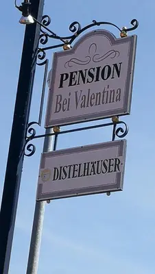 Ein Zertifikat, Auszeichnung, Logo oder anderes Dokument, das in der Unterkunft Pension Bei Valentina ausgestellt ist