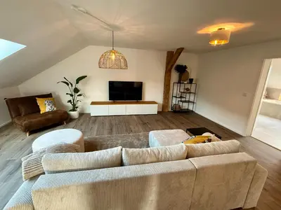 TV/Unterhaltungsangebot in der Unterkunft Spessart Escape - Ihr stilvoller Rückzugsort im Herzen des Spessarts