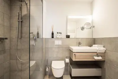 Ein Badezimmer in der Unterkunft Maximilians Boutique-Hotel Landau