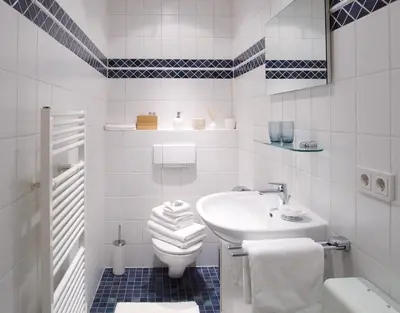 Ein Badezimmer in der Unterkunft Rheintor-Apartment