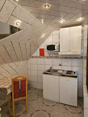 Küche/Küchenzeile in der Unterkunft Hotel Tenne