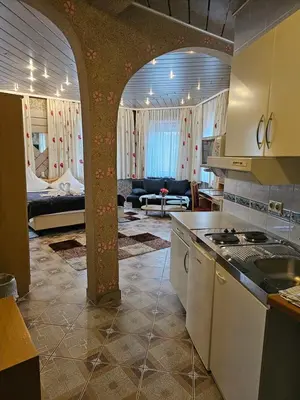 Küche/Küchenzeile in der Unterkunft Hotel Tenne