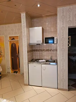 Küche/Küchenzeile in der Unterkunft Hotel Tenne