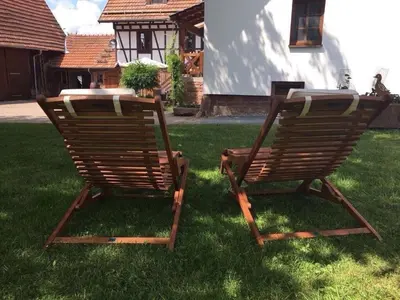 Ein Garten an der Unterkunft Ferienhaus Annabell