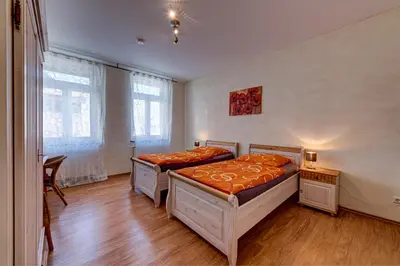Ein Bett oder Betten in einem Zimmer der Unterkunft Jakobshof