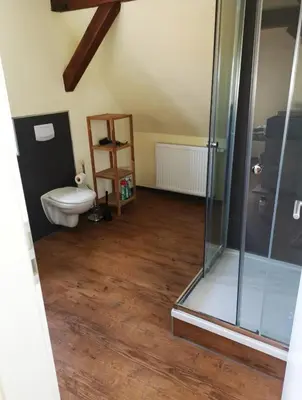 Ein Badezimmer in der Unterkunft Jakobshof