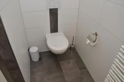 Ein Badezimmer in der Unterkunft Gästehaus Guntersblum