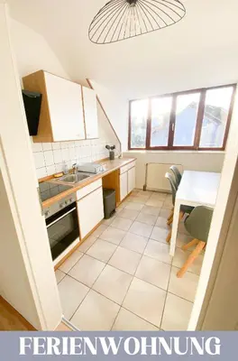 Küche/Küchenzeile in der Unterkunft Hotel Lamm