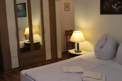 Ein Bett oder Betten in einem Zimmer der Unterkunft Monteurzimmer Fritsche-Tauberbischofsheim