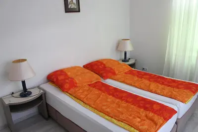 Ein Bett oder Betten in einem Zimmer der Unterkunft Monteurzimmer Fritsche-Tauberbischofsheim