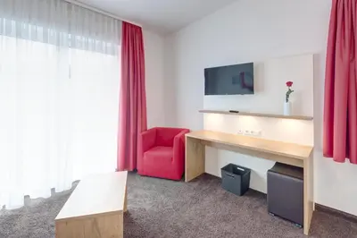 TV/Unterhaltungsangebot in der Unterkunft Vinotel Heinz J. Schwab