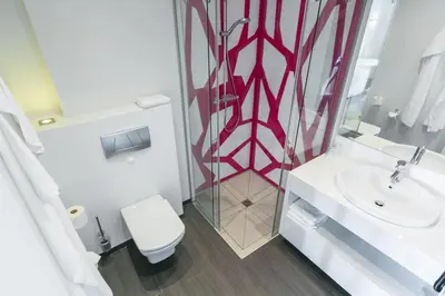 Ein Badezimmer in der Unterkunft Hotel Sinsheim
