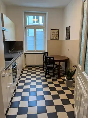 Küche/Küchenzeile in der Unterkunft Haus Mittendrin