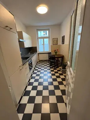 Küche/Küchenzeile in der Unterkunft Haus Mittendrin