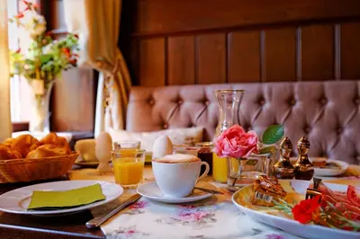 Essen in der Pension oder in der Nähe