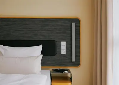 Ein Bett oder Betten in einem Zimmer der Unterkunft Lufthansa Seeheim - More than a Conference Hotel
