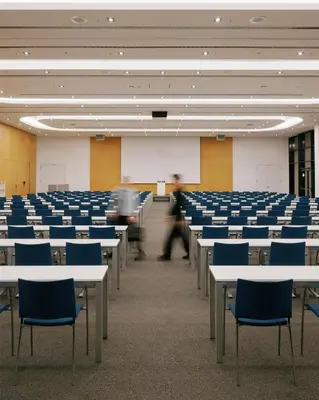Der Geschäftsbereich oder Konferenzraum in der Unterkunft Lufthansa Seeheim - More than a Conference Hotel
