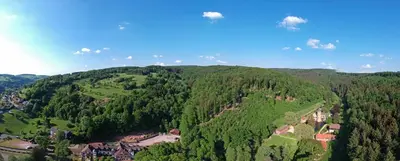 Naturlandschaft in der Nähe des Hotels