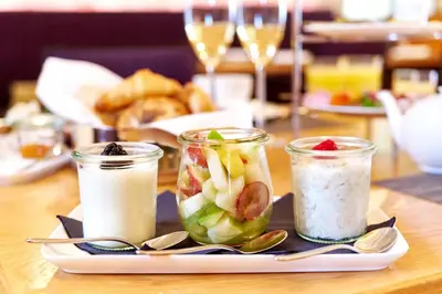 Essen im Hotel oder in der Nähe
