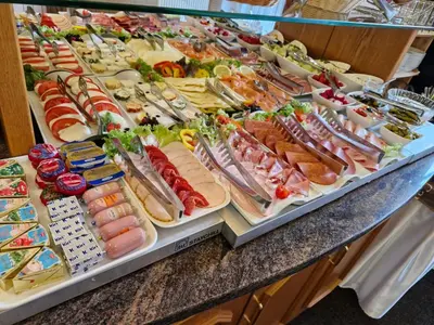 Essen im Hotel oder in der Nähe