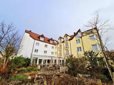 Das Gebäude in dem sich das Hotel befindet