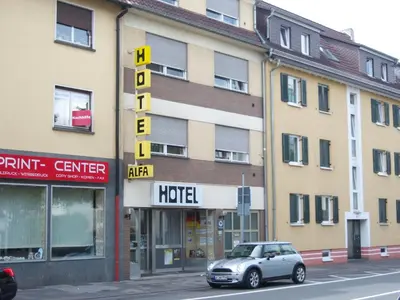 Das Gebäude in dem sich das Hotel befindet