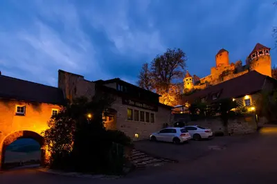 Das Gebäude in dem sich das Hotel befindet
