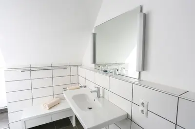 Ein Badezimmer in der Unterkunft Hotel Landgasthof zum Kaffelstein