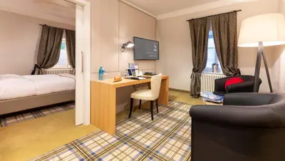 TV/Unterhaltungsangebot in der Unterkunft Hotel Jagdschloss Kranichstein