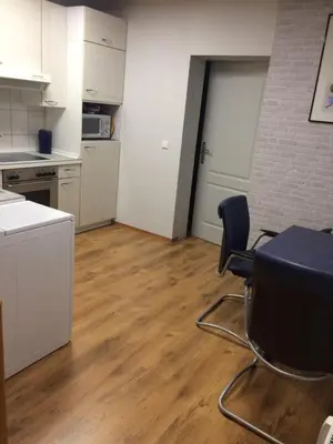 Küche/Küchenzeile in der Unterkunft Sam Apartments
