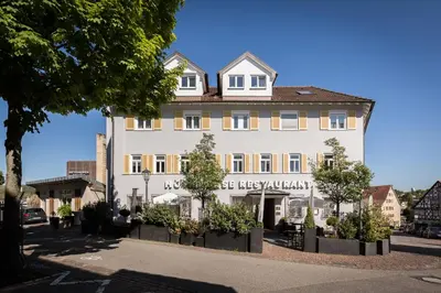 Das Gebäude in dem sich das Hotel befindet