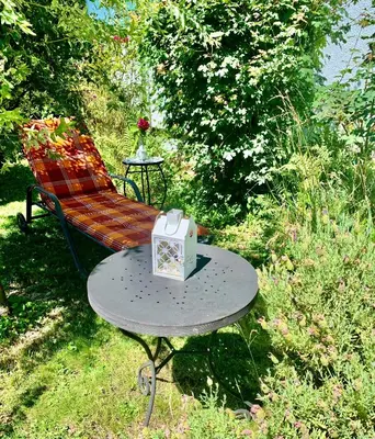 Ein Garten an der Unterkunft Lilo Luisa