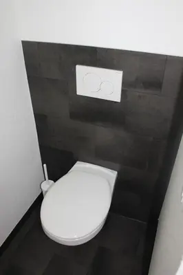 Ein Badezimmer in der Unterkunft Bismarck Hostel Öhringen