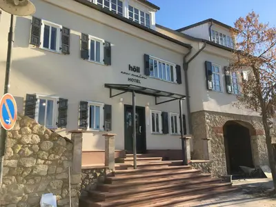 Das Gebäude in dem sich das Hotel befindet