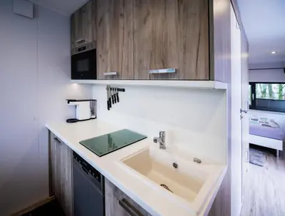Ein Bett oder Betten in einem Zimmer der Unterkunft Ferienwohnung Schantz